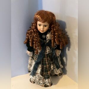 Beautiful Porcelain Doll Cathay Collection 1-5000 Red Hair 16”